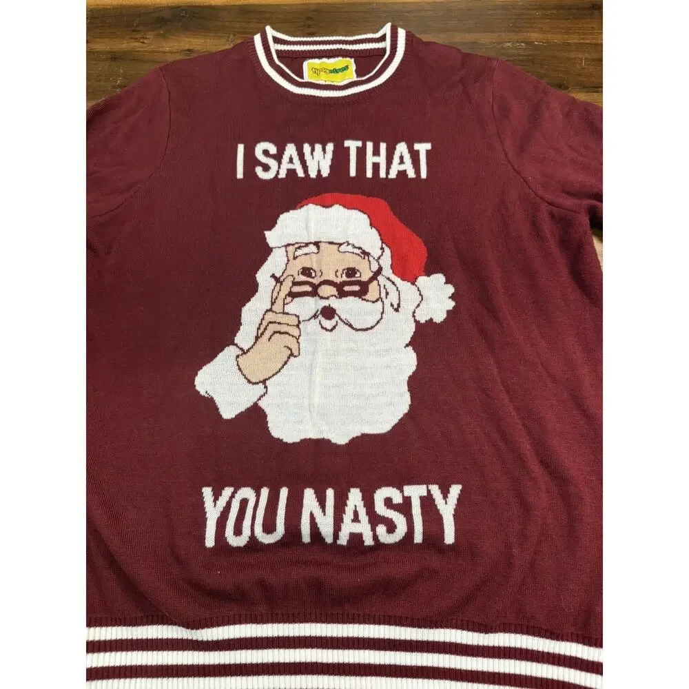 Ugly Christmas Sweater tipsy elves