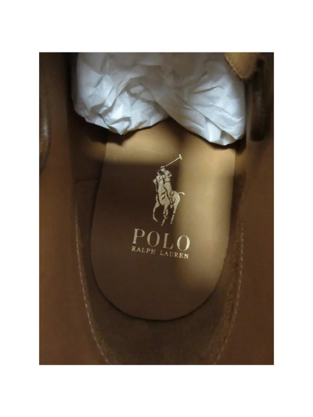 Polo Ralph Lauren Boots 11.5 D Asher Chukka Suede Leather Lace Up