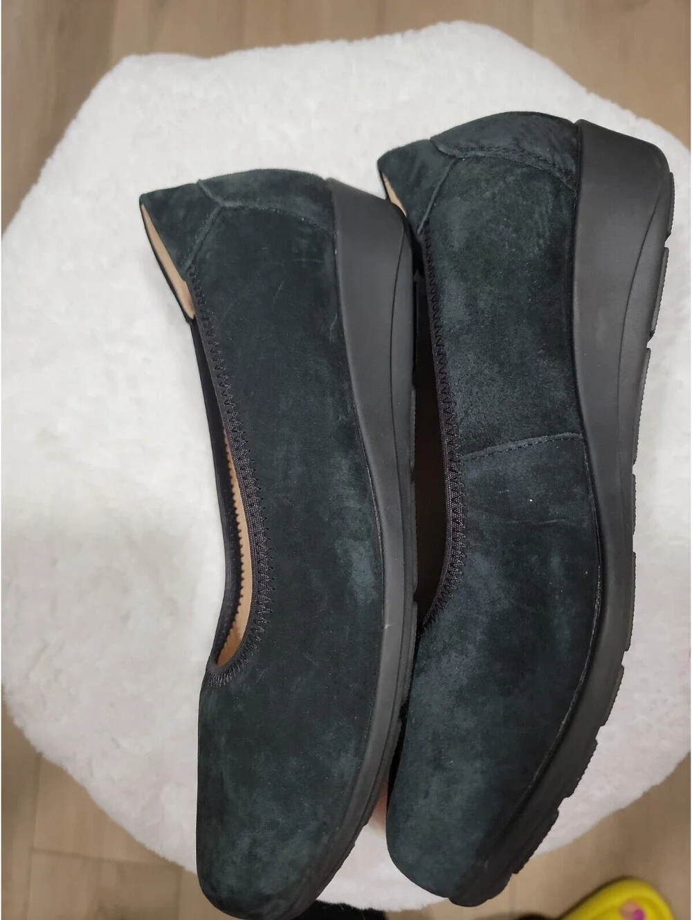 PROPET Yara Slip-On Cushioned Orthotic Comfort Womens Sz 6.5 Black Suede NEW
