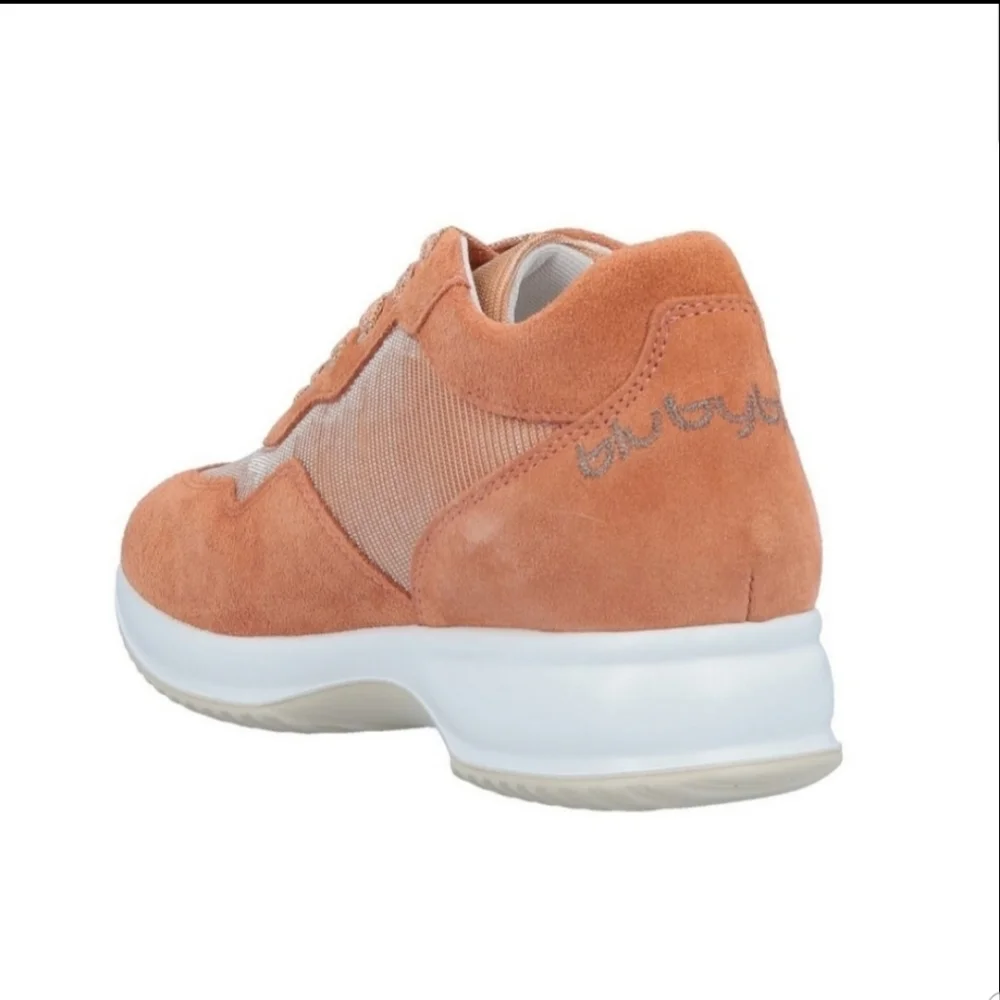 Byblos Suede Sneakers Size 39 Peach