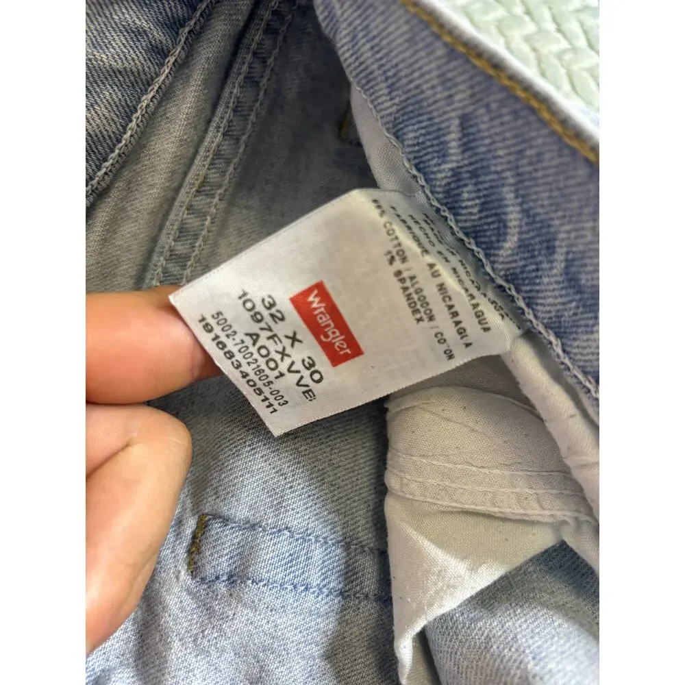Wrangler light wash