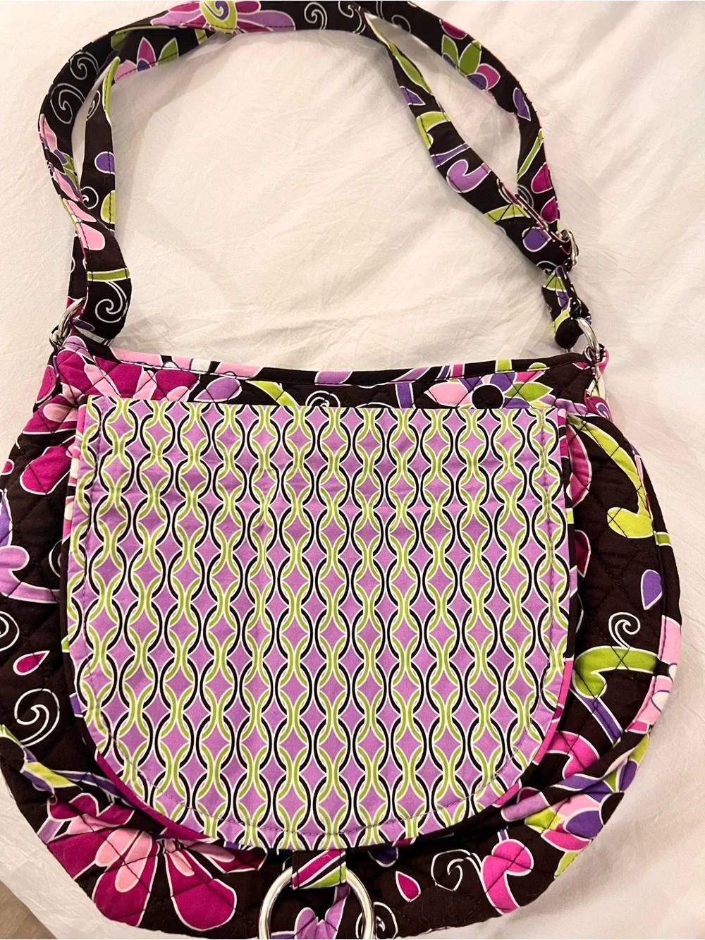 Vera Bradley punch closure