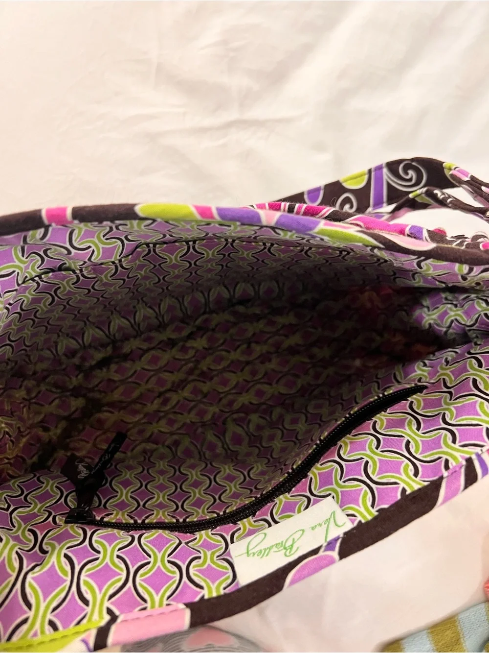 Vera Bradley tags uniquely