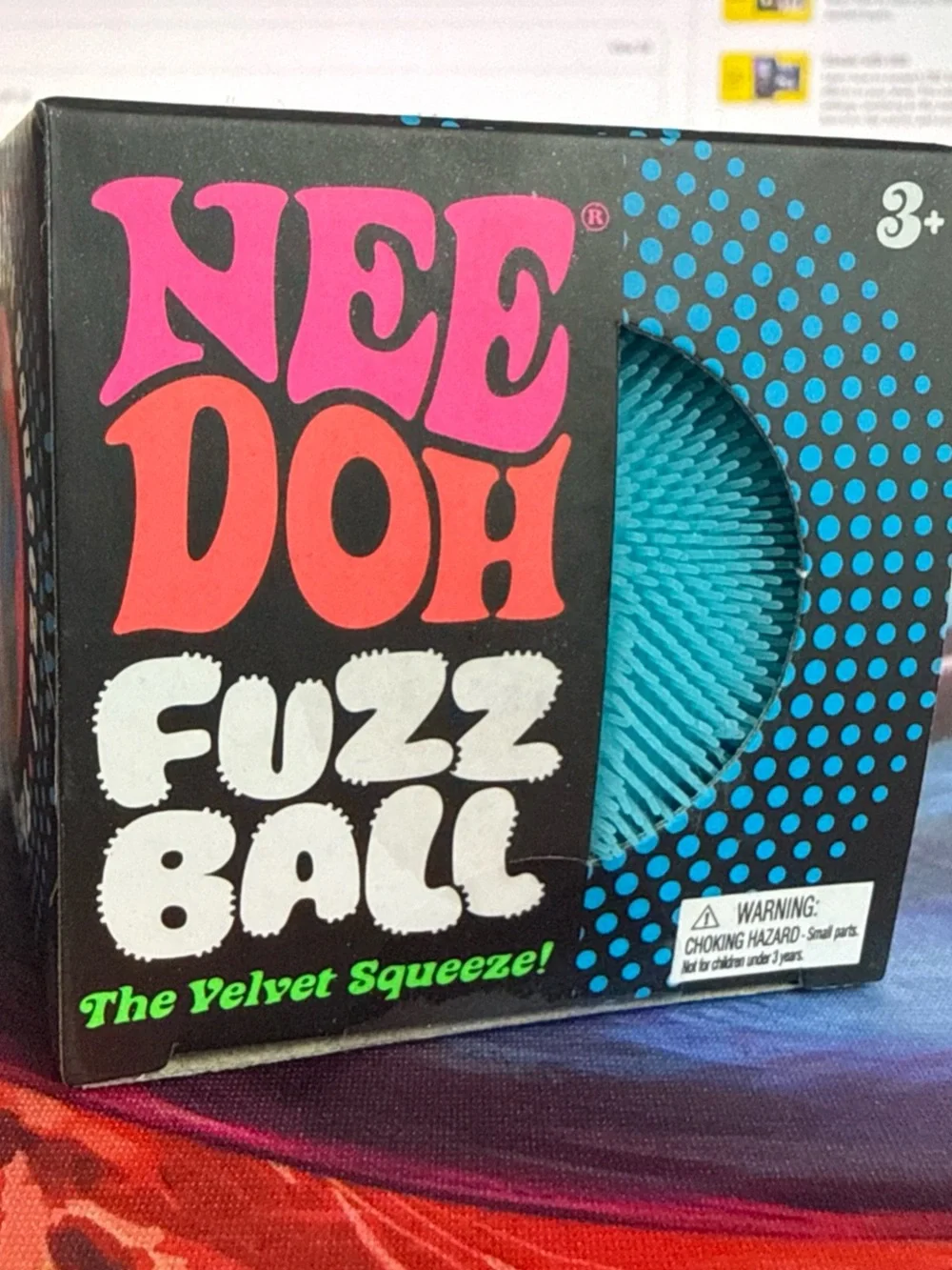 Needoh catching vibrant velvet