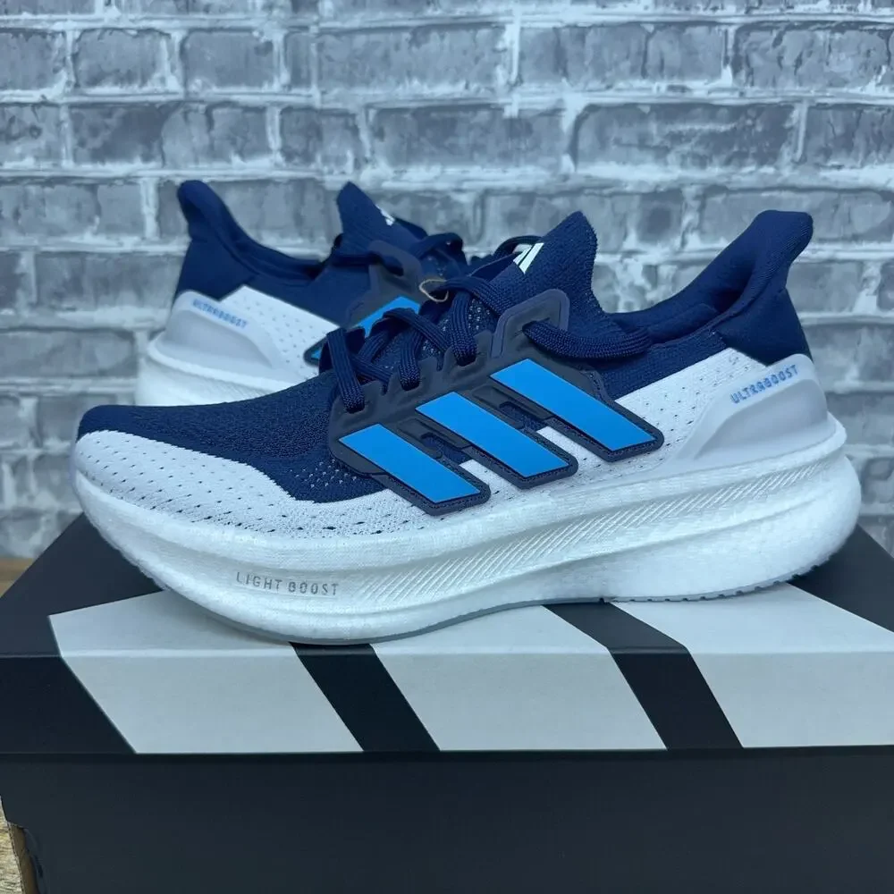 Adidas Ultraboost 5 Dark Blue Navy White JQ2905 Mens 7.5 / Womens 8.5 New Rare