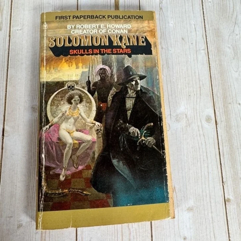 Solomon Kane Skulls in the Stars Robert E. Howard 1978 First Paperback Bantam
