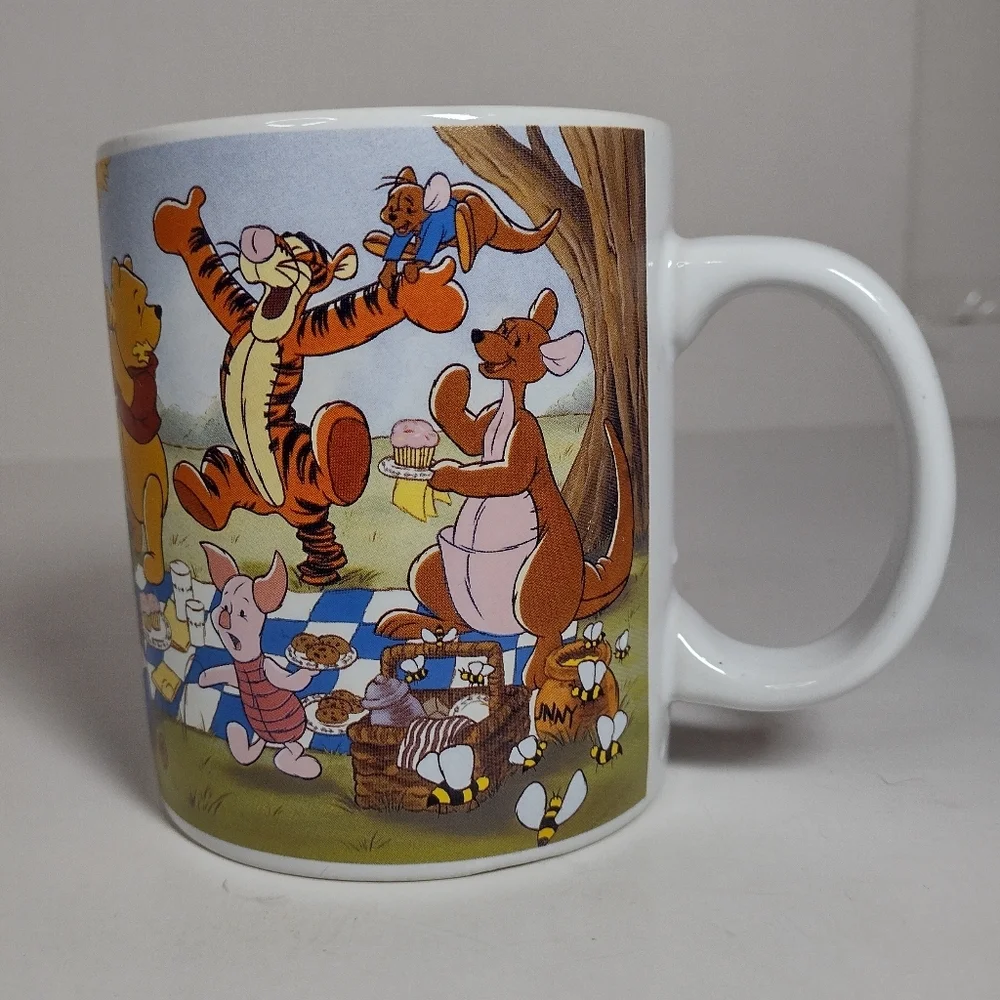 Mug with Winnie the Pooh and Friends in Vibrant Colors