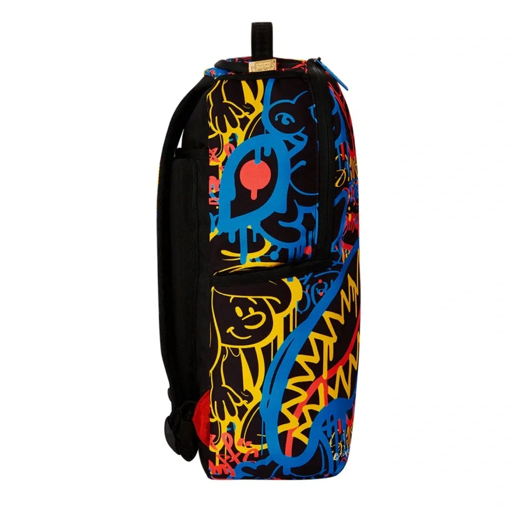 Sprayground Smurfs Neon Drip Laser backpack