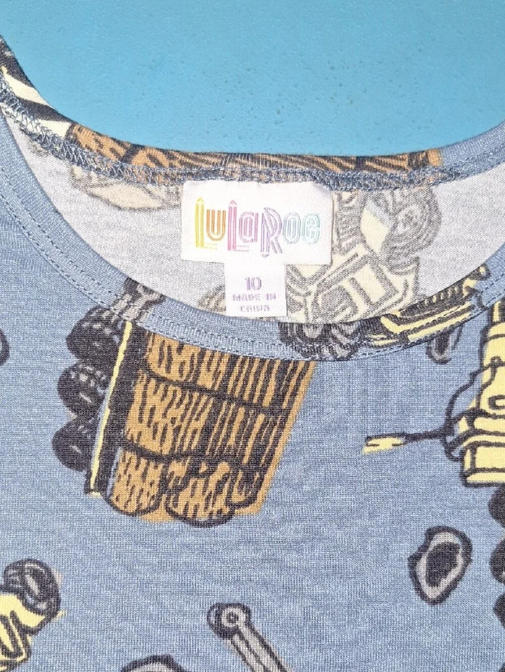 LuLaRoe light blue