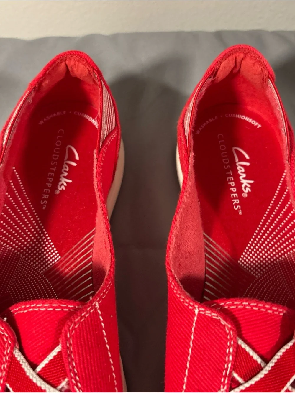 Clarks slip rubber outsole
