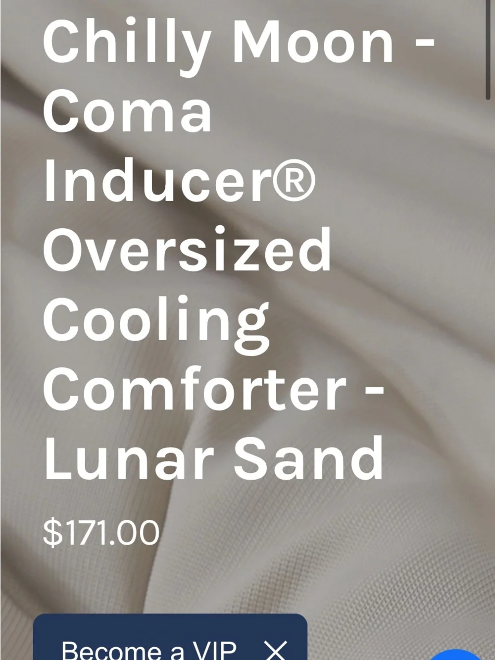 Coma inducer king dimensions