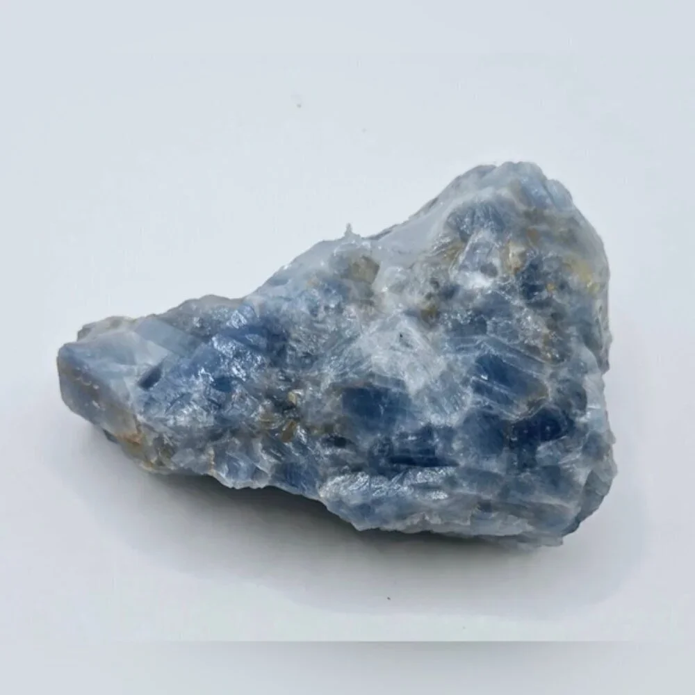 Blue Calcite natural raw