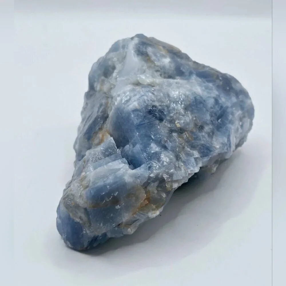 Blue Calcite natural raw