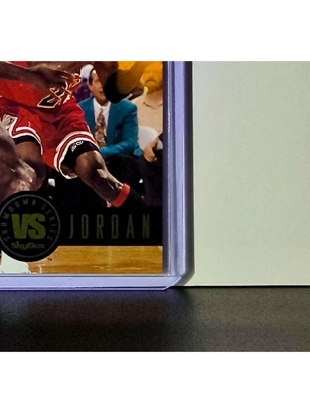 Michael Jordan 1993-94 Skybox Showdown Series VS Clyde Drexler Card Bulls