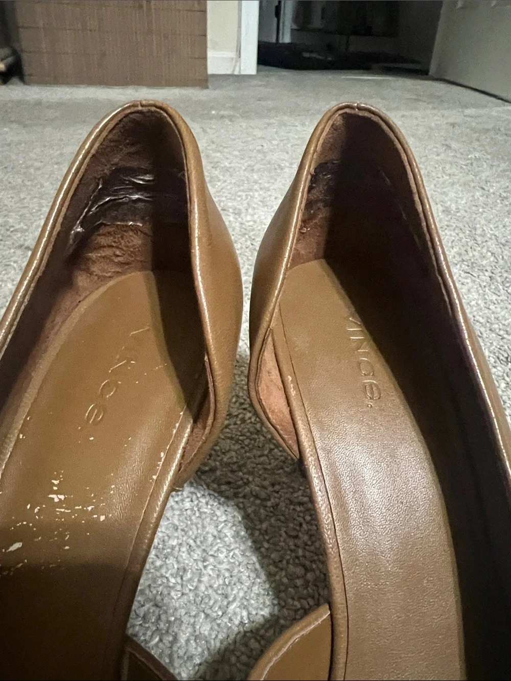 Vince beautiful leather