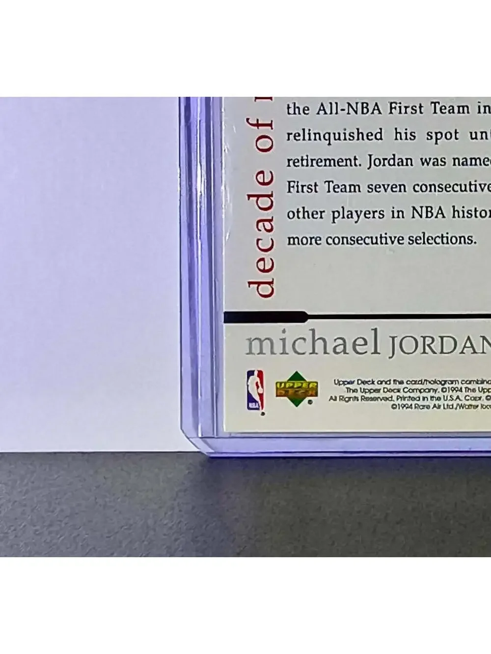 N/A this michael