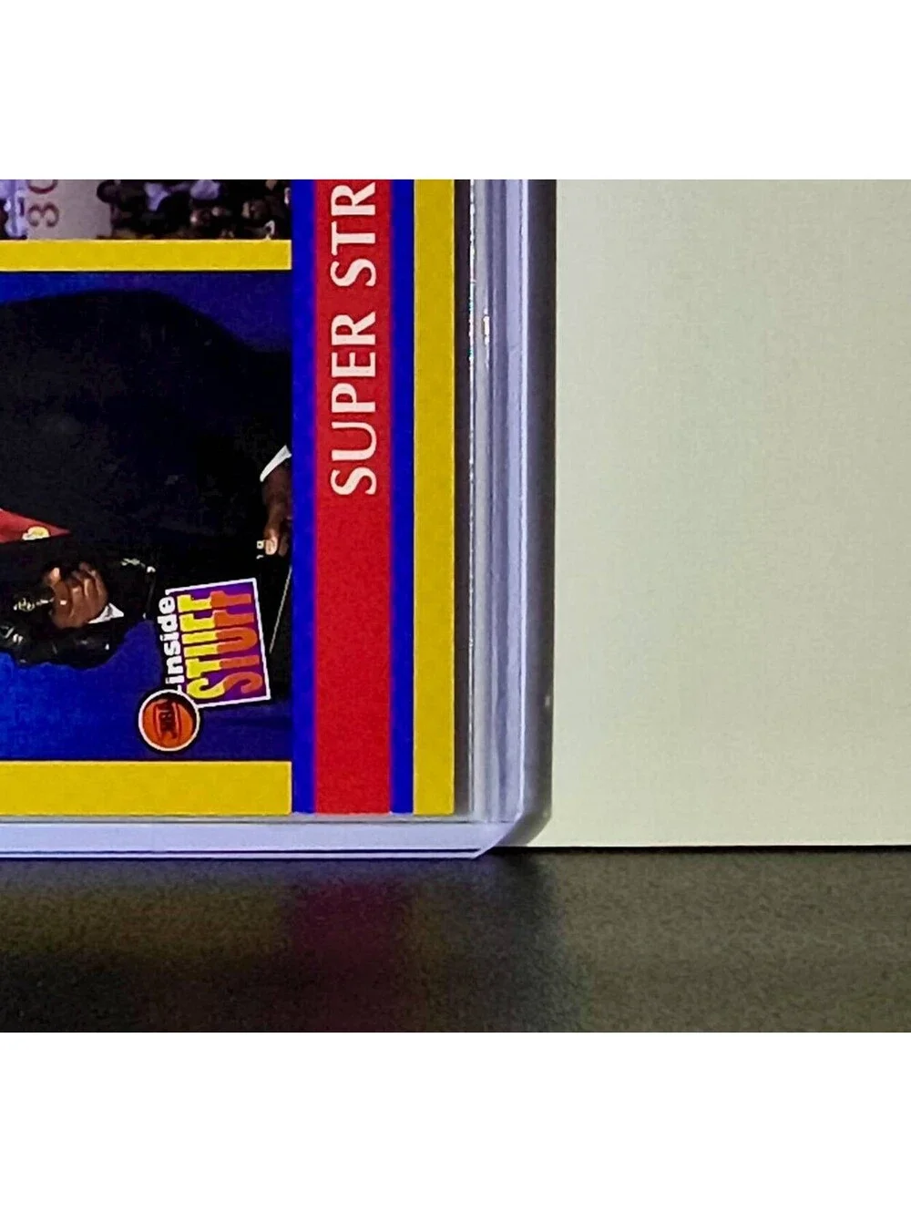 Michael Jordan Magic Johnson 1990-91 NBA Hoops Super Streaks #385 Card Bulls