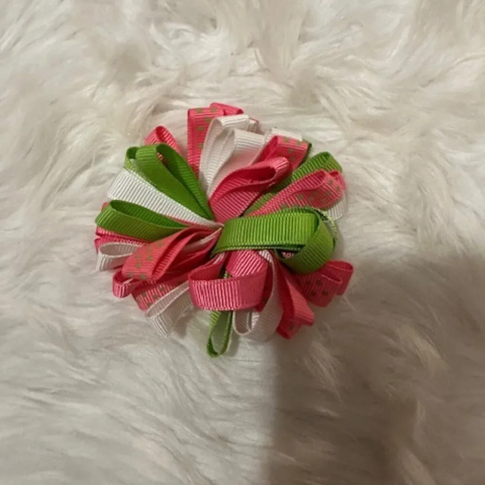 Bundle (3) of Loopy Bows   5B8090  Handmade NWT Boutique
