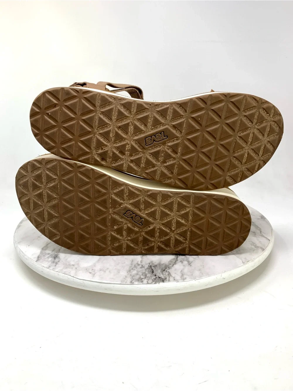 Teva Flatform Universal Adjustable Brown Sandals 10 Gorpcore Sporty Athleisure