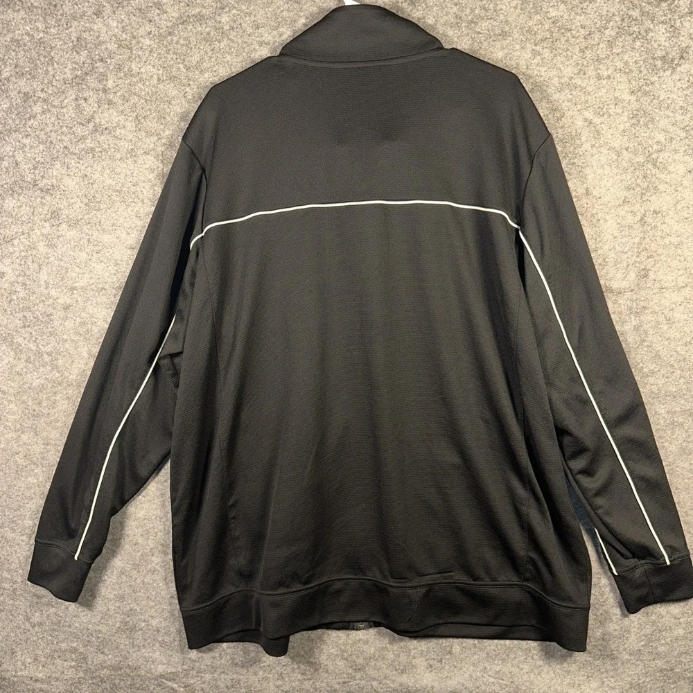 Nike Drifit Black‎ White HBCU NFL COMBINE 2022 Zip Up  Jacket Men's 3xl Tall
