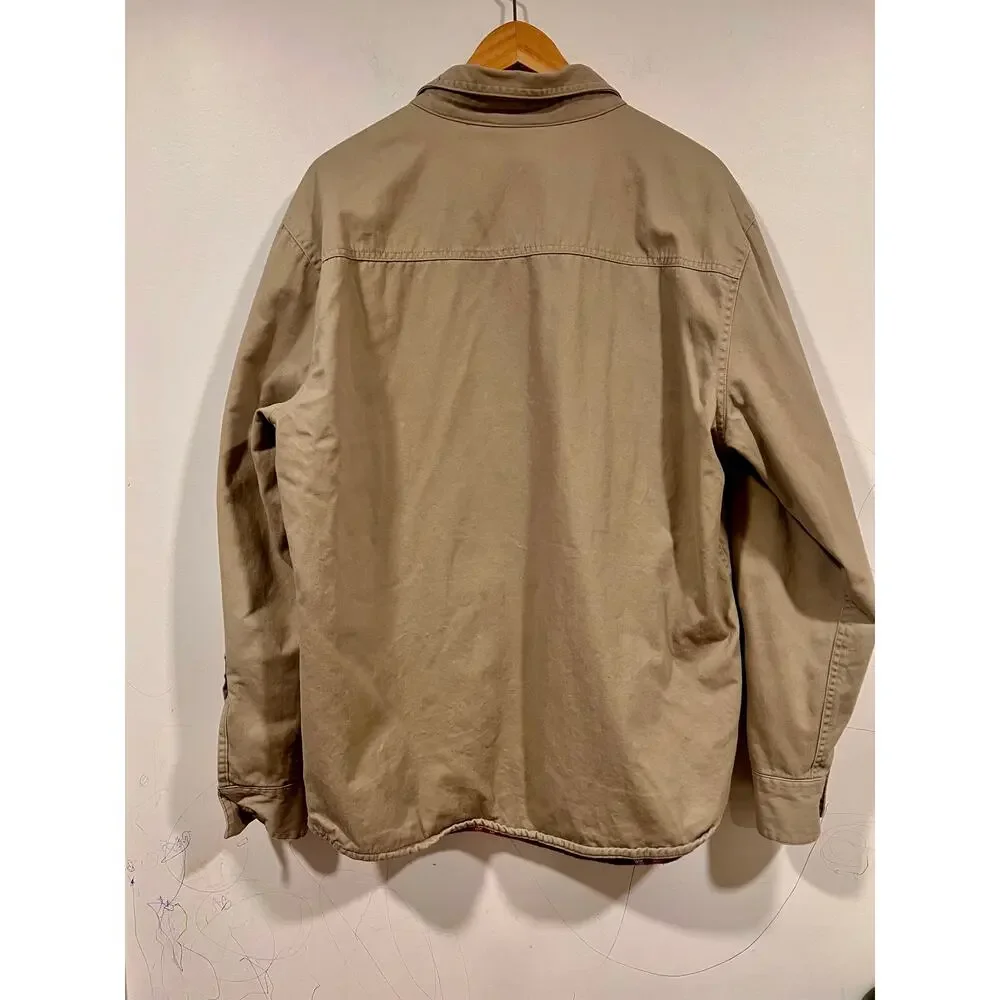 Woolrich flannel size