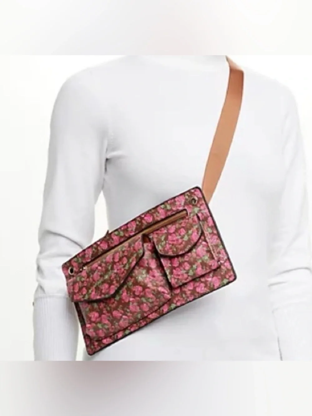 Isaac Mizrahi spacious leather