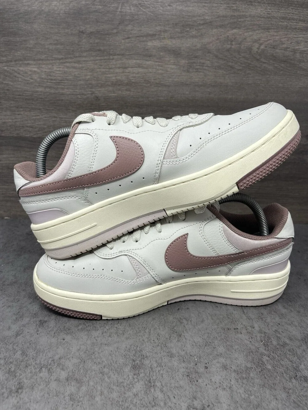 Nike Gamma Force Womens Size 9 Light Bone Smokey Mauve Platform DX9176-001