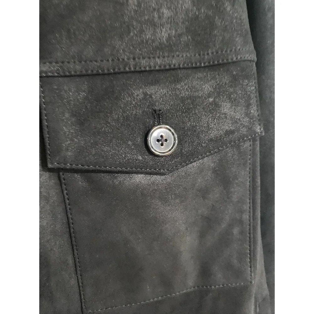 Westbound womens LEATHER jacket blazer lined black sz XL NEW $249 BRAND NEW‎ A1