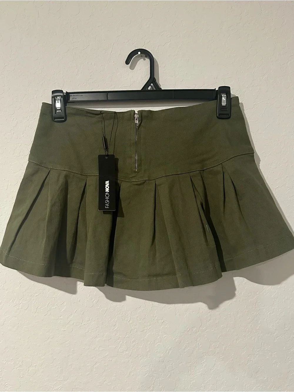 Fashion Nova pleated mini