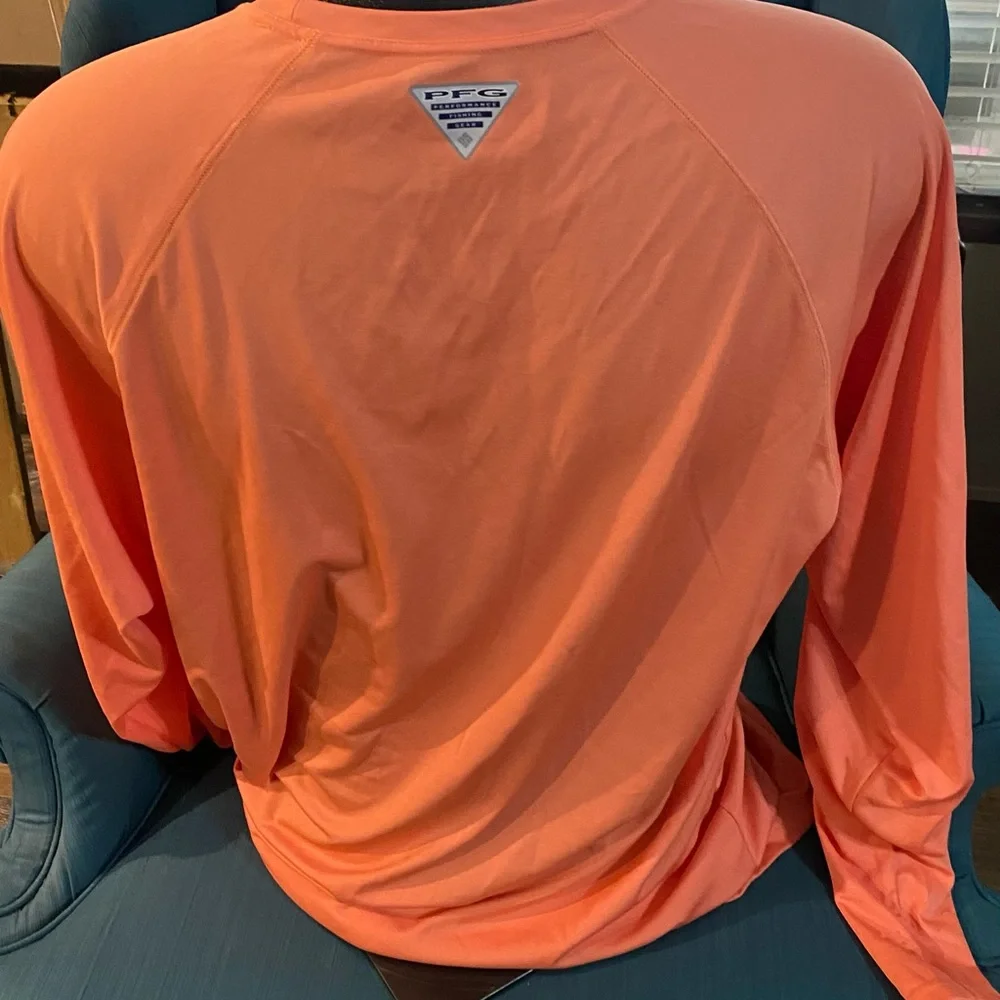 Columbia vibrant orange