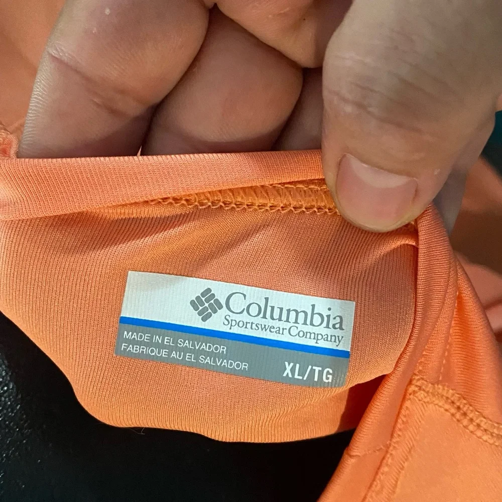 Columbia vibrant orange
