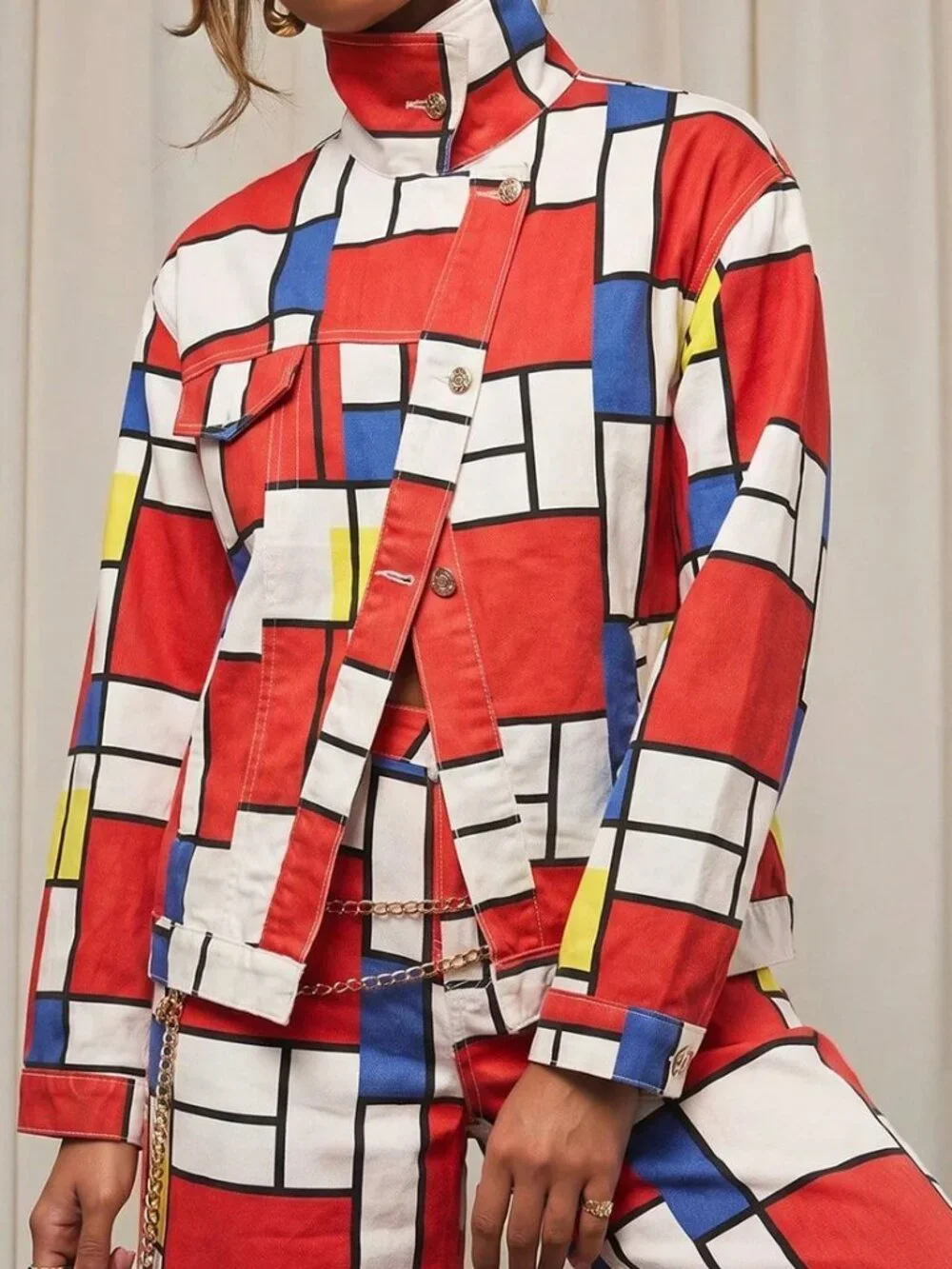 MODA ME COUTURE red top