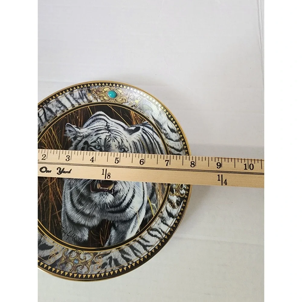 Franklin Mint Prowl of the Tiger Anthony Gibbs Ltd Porcelain‎ Plate