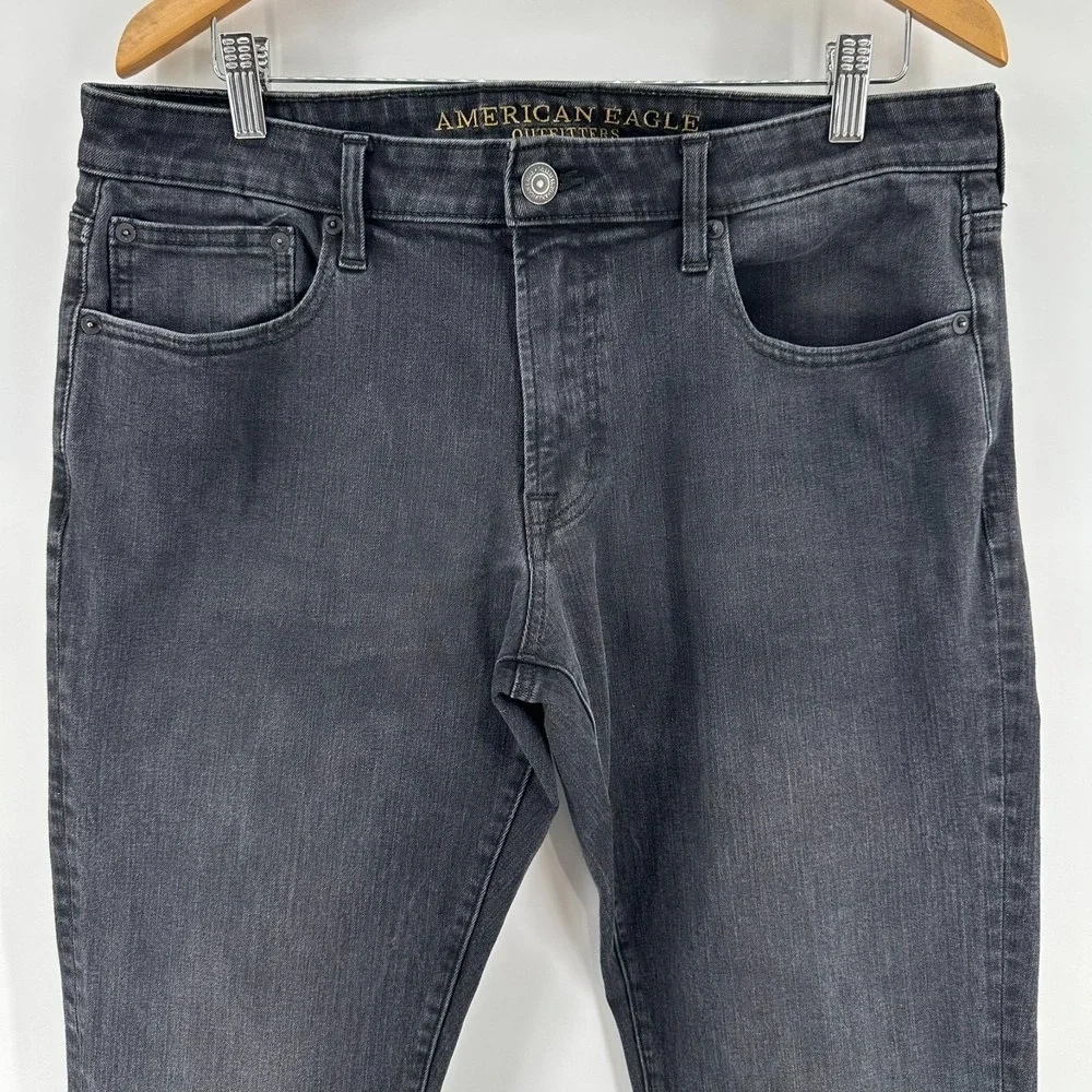 American Eagle Outfitters Jeans Womens 34x32 Slim Fit Straight Leg AEO Flex 4