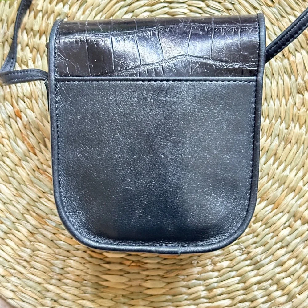 Brighton black leather