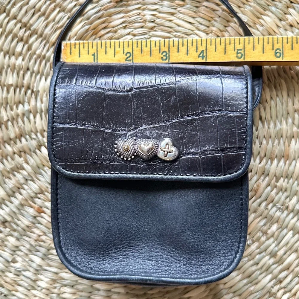 Brighton black leather
