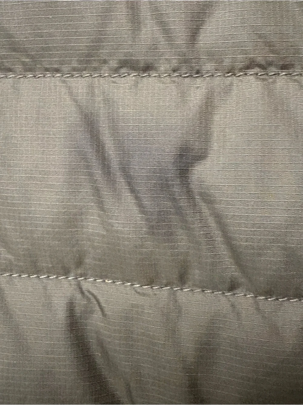The North Face Men's Olive Puffer Jacket with Zip Front