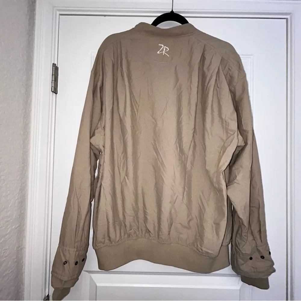 Zero Restriction Golf Wear Golf Outerwear Pull Over Coat Jacket