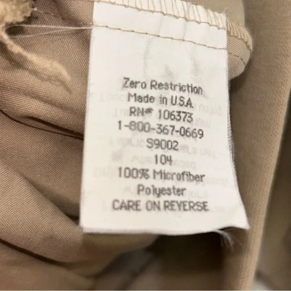 Zero Restriction Golf Wear Golf Outerwear Pull Over Coat Jacket