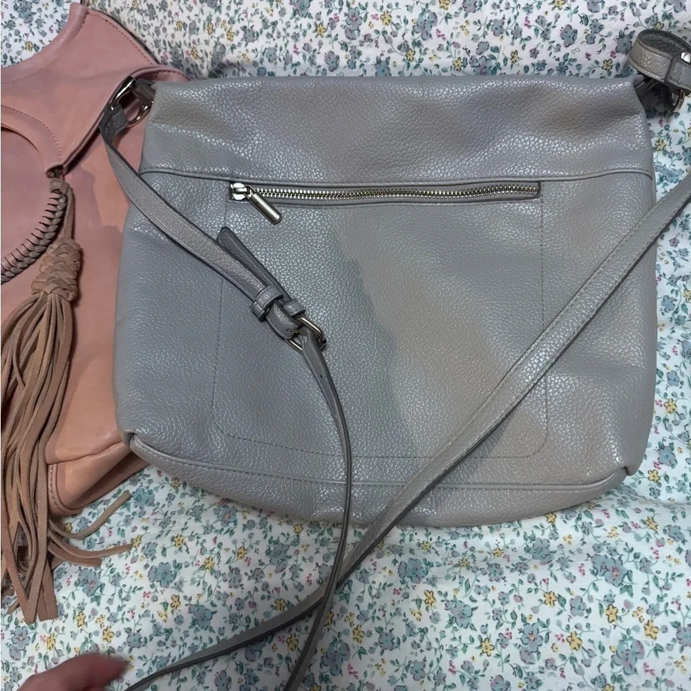 A New Day Pale Blue Medium Size Crossbody Bag- fair condition