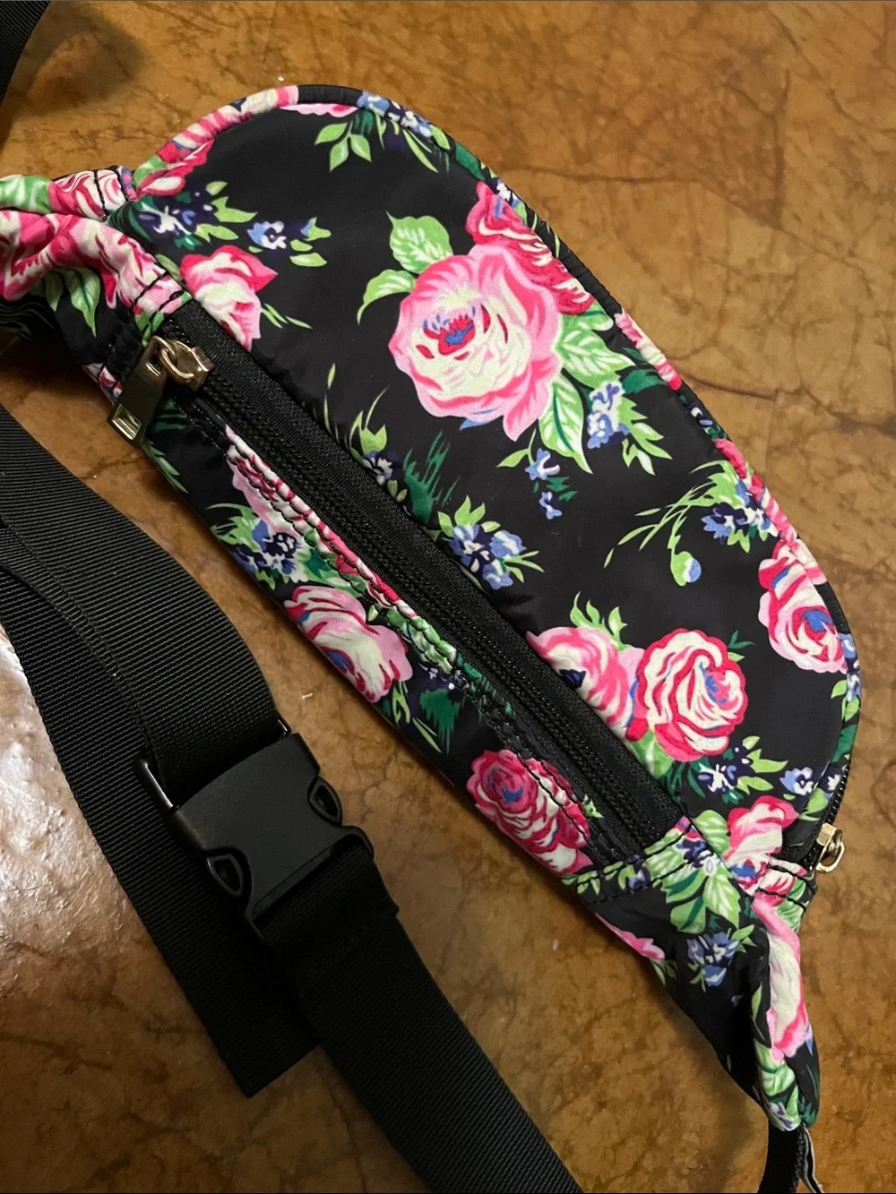 Wododo Pattern Floral Print Fashion Cute Fanny Pack