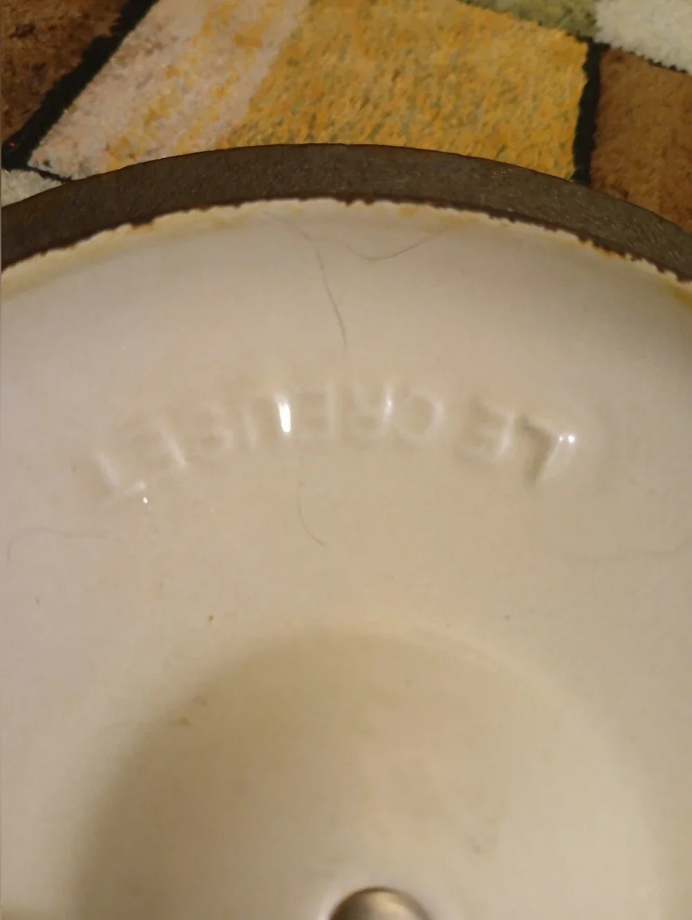 LeCreuset CAST IRON #14 LID ONLY!!!