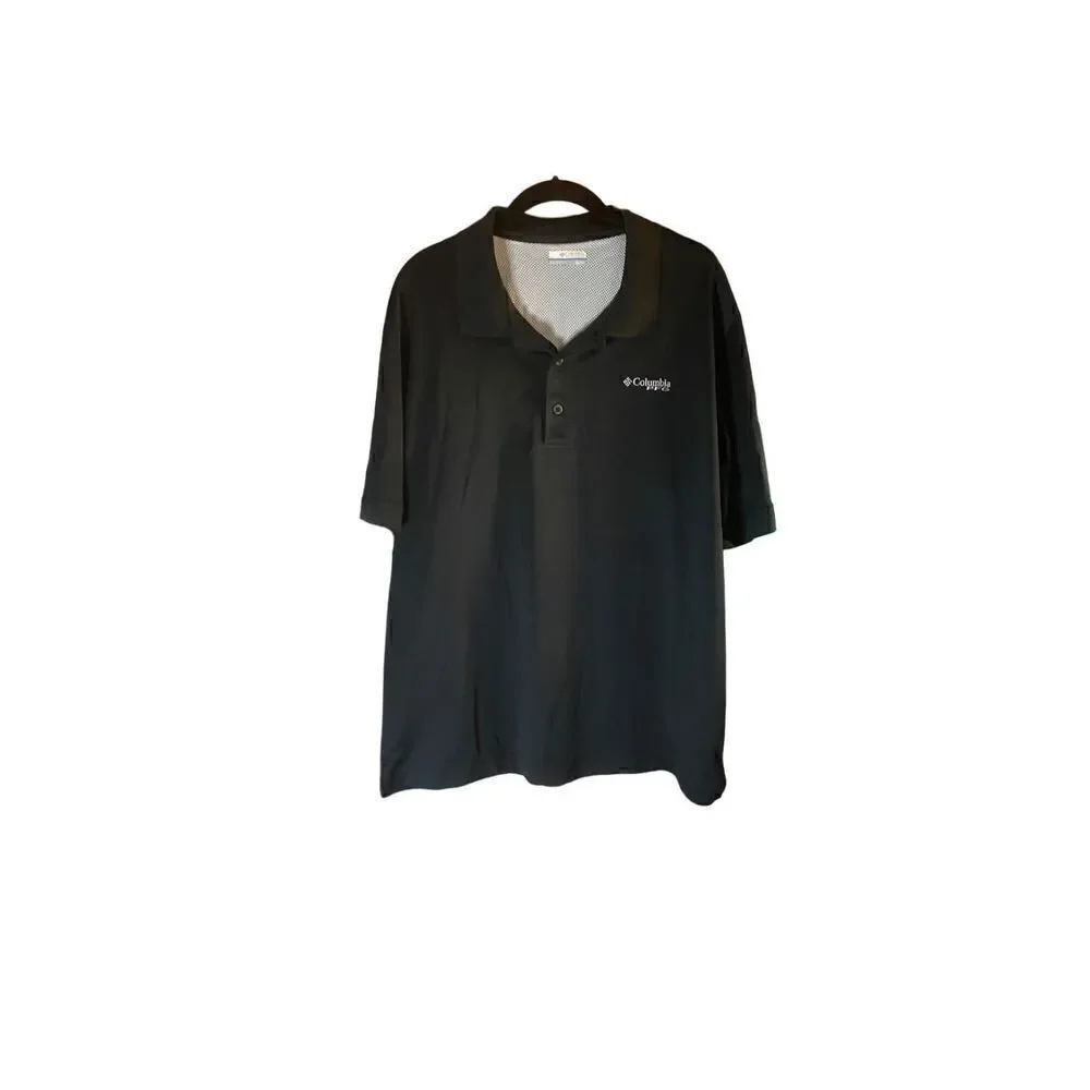 Columbia PFG, men’s Omni wick vented, short sleeve polo shirt, size XL