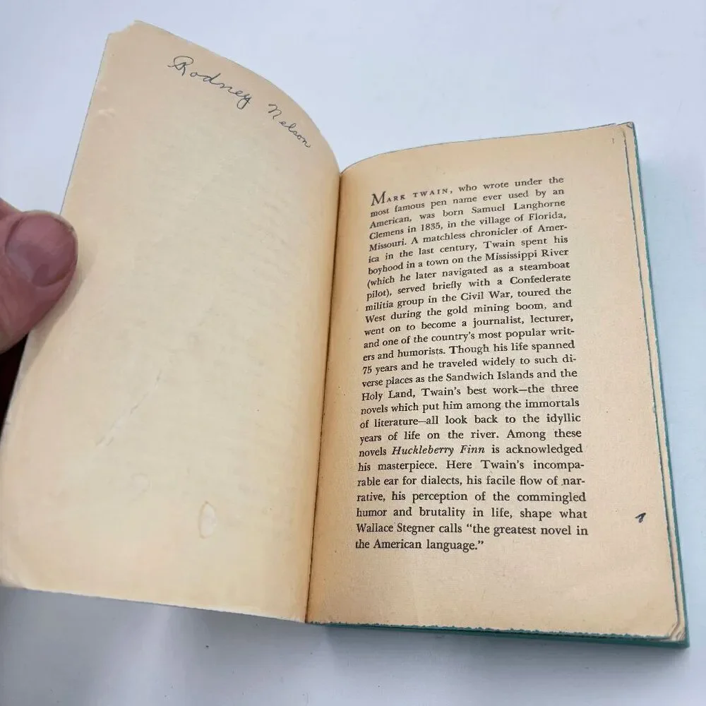 The Adventures of Huckleberry‎ Finn by Mark Twain (1965, Paperback) dell pub