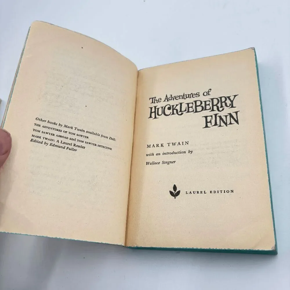 The Adventures of Huckleberry‎ Finn by Mark Twain (1965, Paperback) dell pub