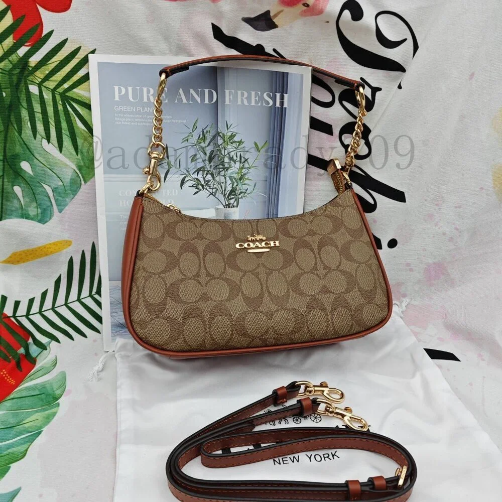 Coach Teri shoulder bag brown