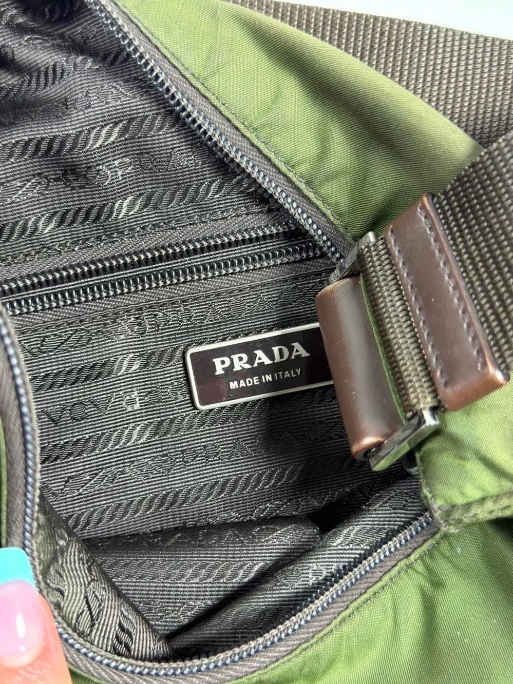 Prada vintage tessuto