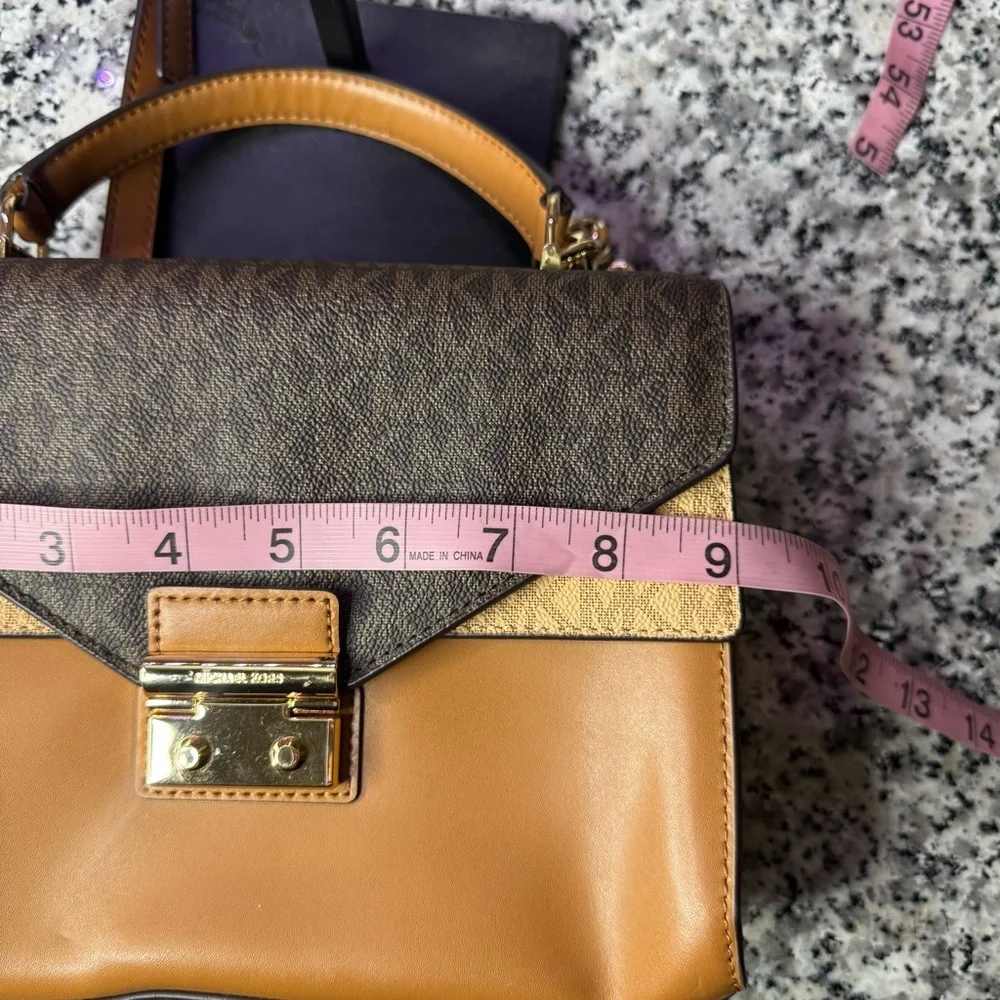Michael Kors | Sloan Medium Top Handle Satchel Bag With A Crossbody Strap