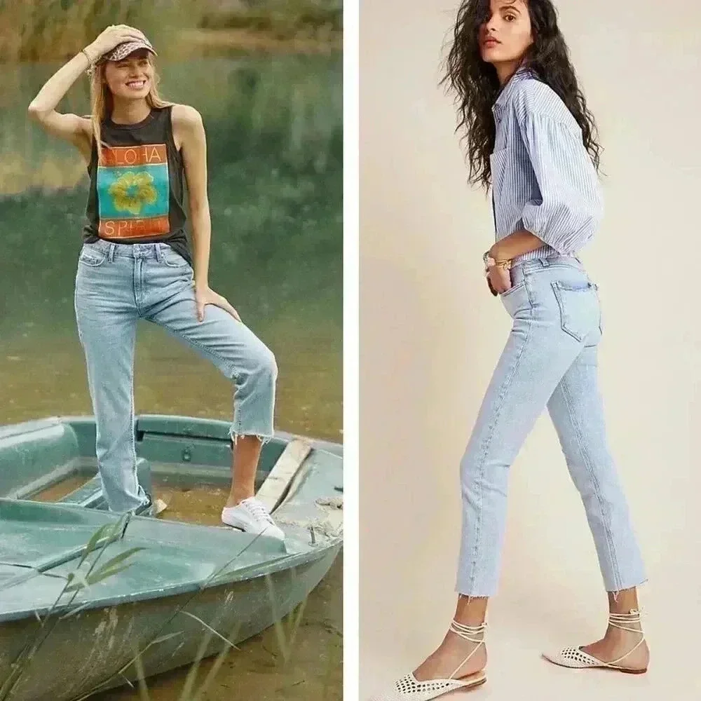 Anthropologie Paige Hoxton Ultra High-Rise Slim Jeans Size‎ 29