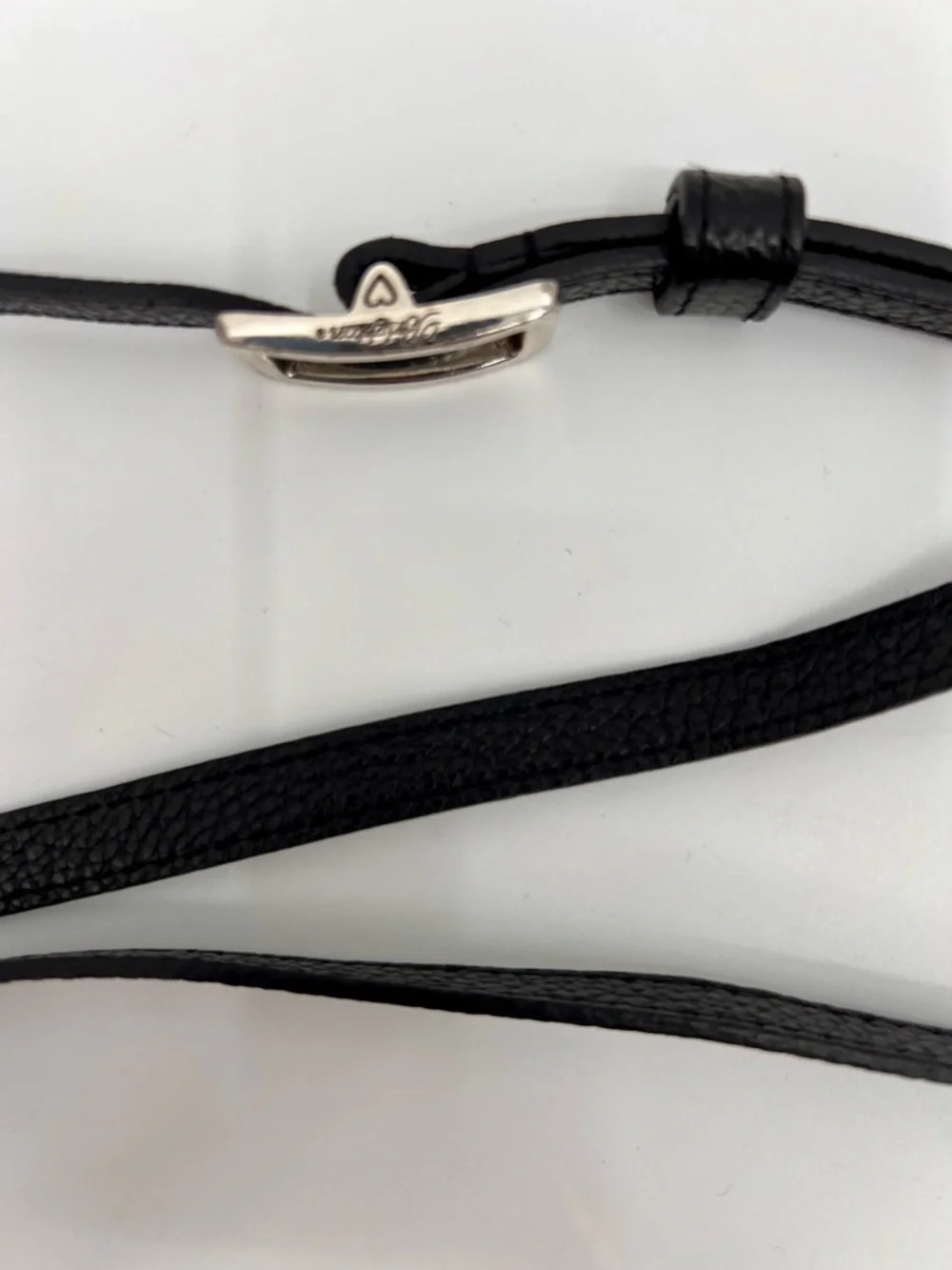 Brighton LOL Studded Black leather Crossbody‎ Bag